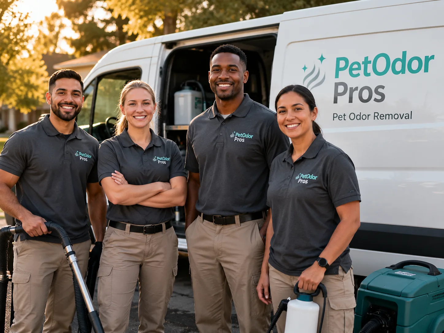 Pet Odor Removal team serving Harwood, MD